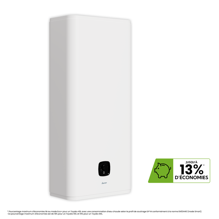 Chauffe-eau plat 13% d'économies d'energie