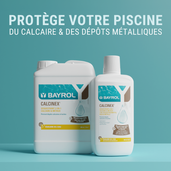 Anti calcaire piscine BAYROL Calcinex, liquide 3 l - 4