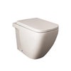 Vaso WC filomuro caroline, sedile escluso P 55 x L 34.5 x H 40 cm bianco lucido
