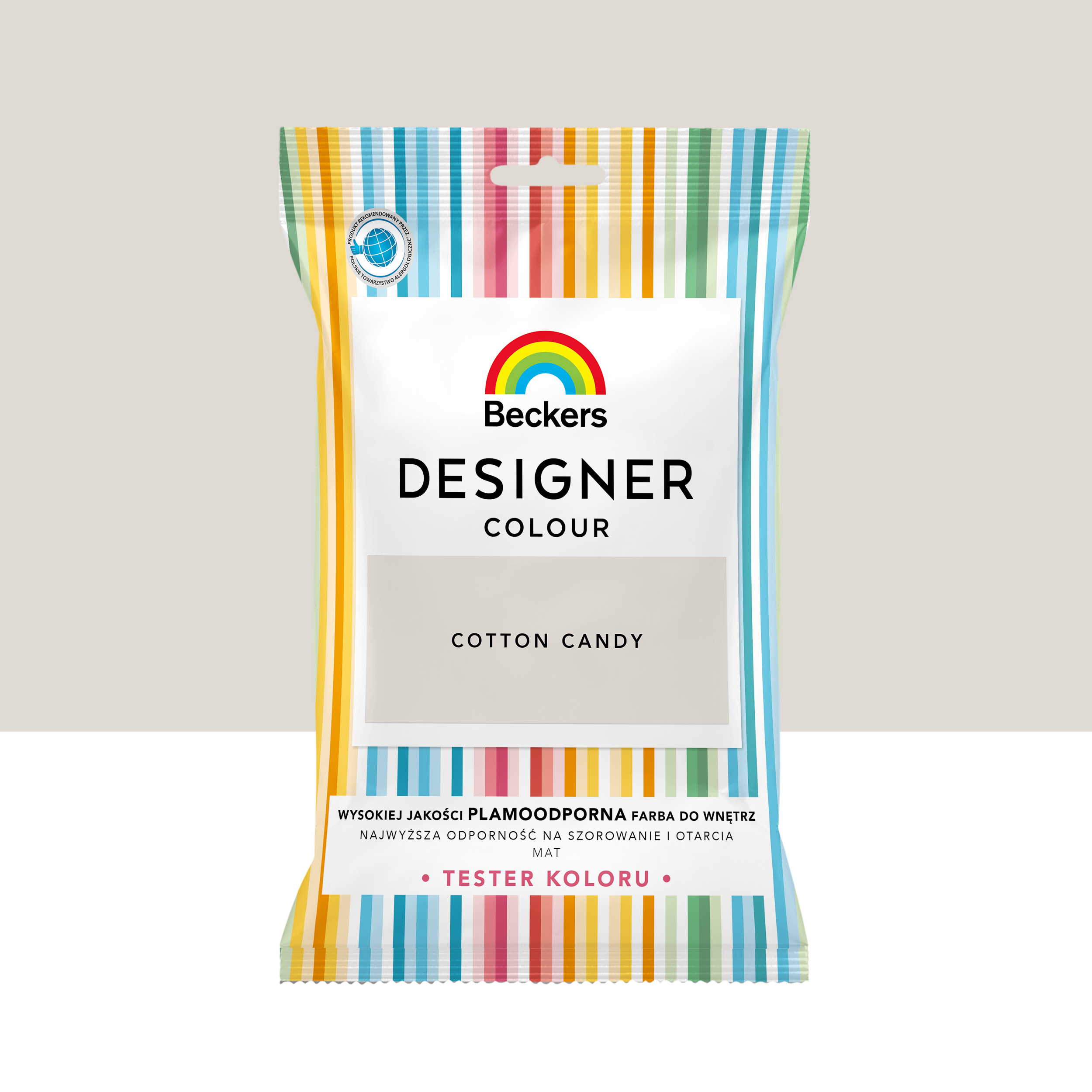 Tester farby Beckers Designer Colour Cotton candy 50 ml