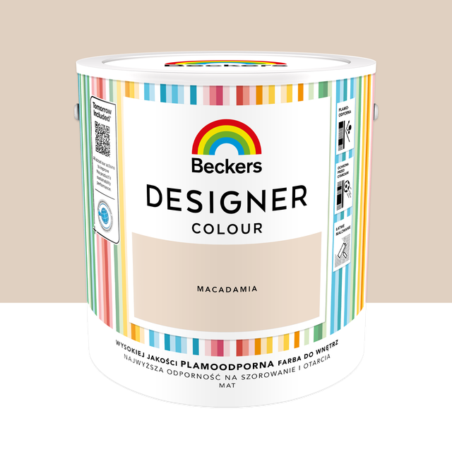 Farba wewnętrzna Beckers Designer Colour Macadamia 2.5 l