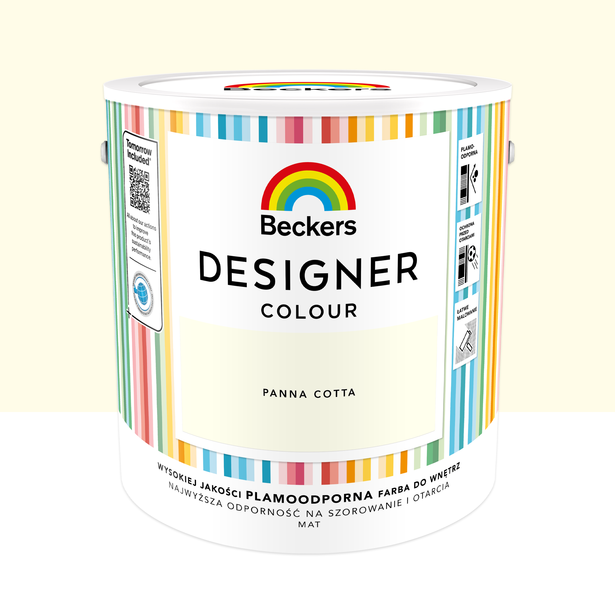 Farba wewnętrzna Beckers Designer Colour Panna Cotta 2.5 l