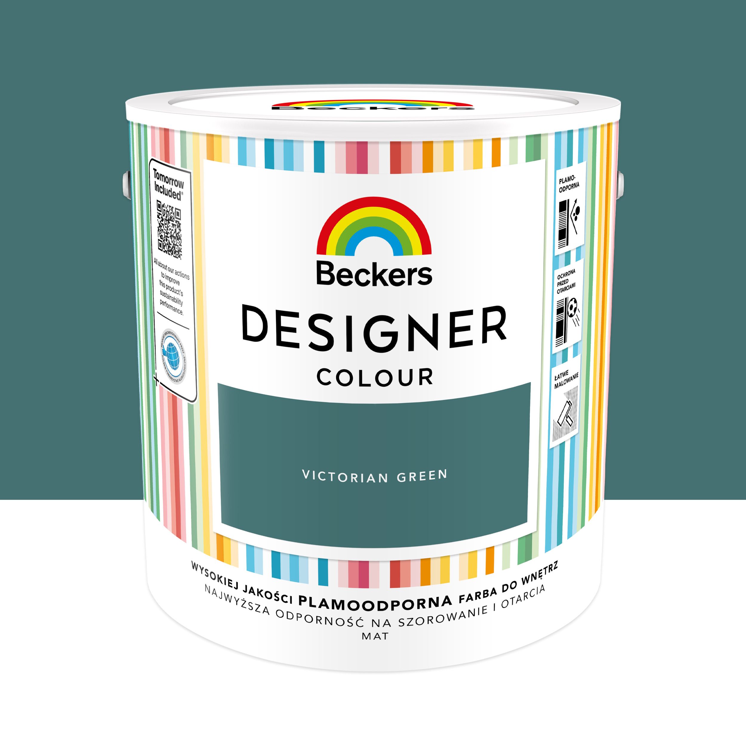 Farba Beckers Designer Colour victorian green 2,5l - 3