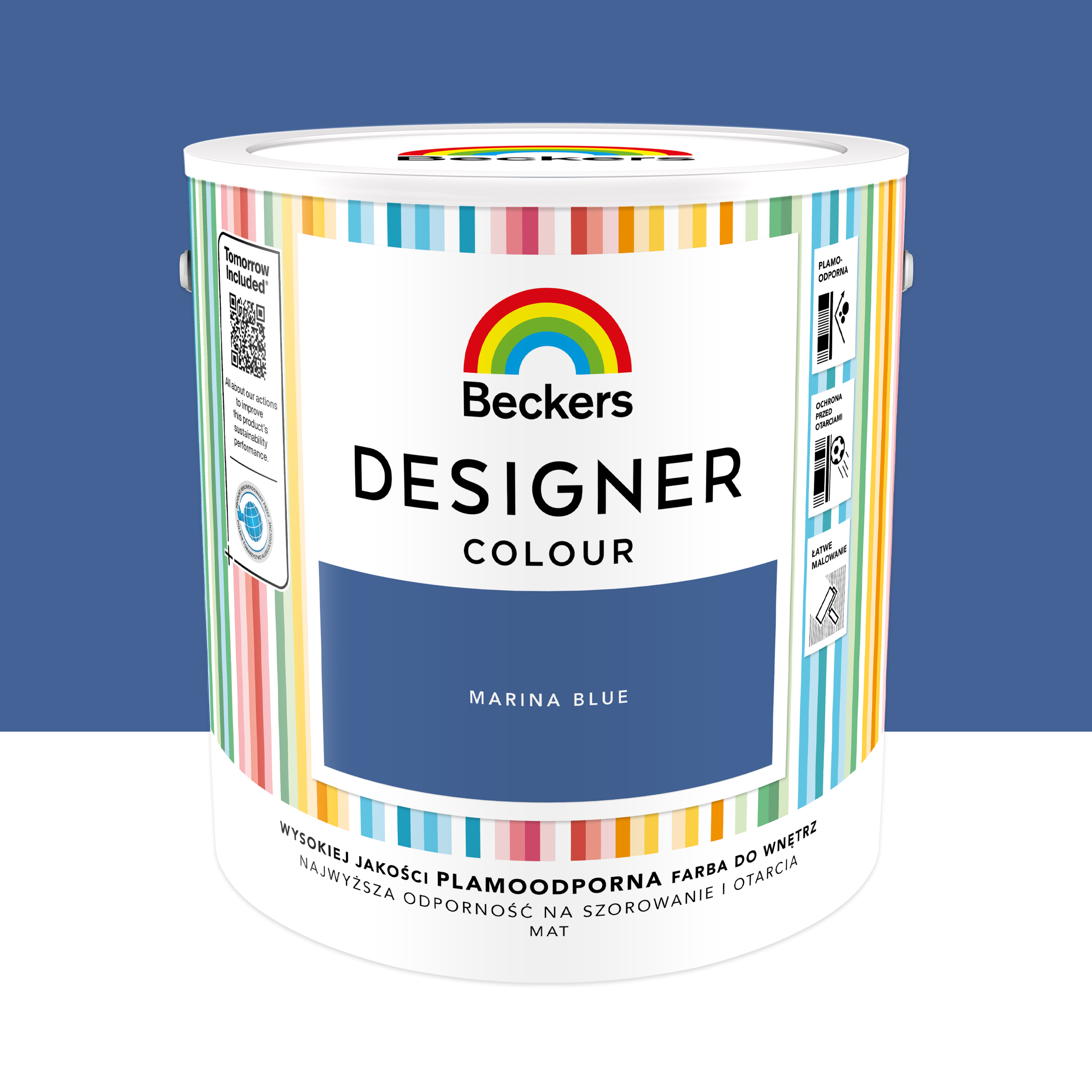 Farba Beckers Designer Colour marina blue 2,5l - 3