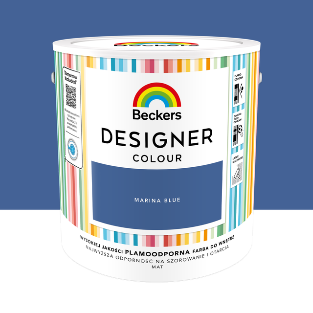 Farba wewnętrzna Beckers Designer Colour Marina Blue 2.5 l