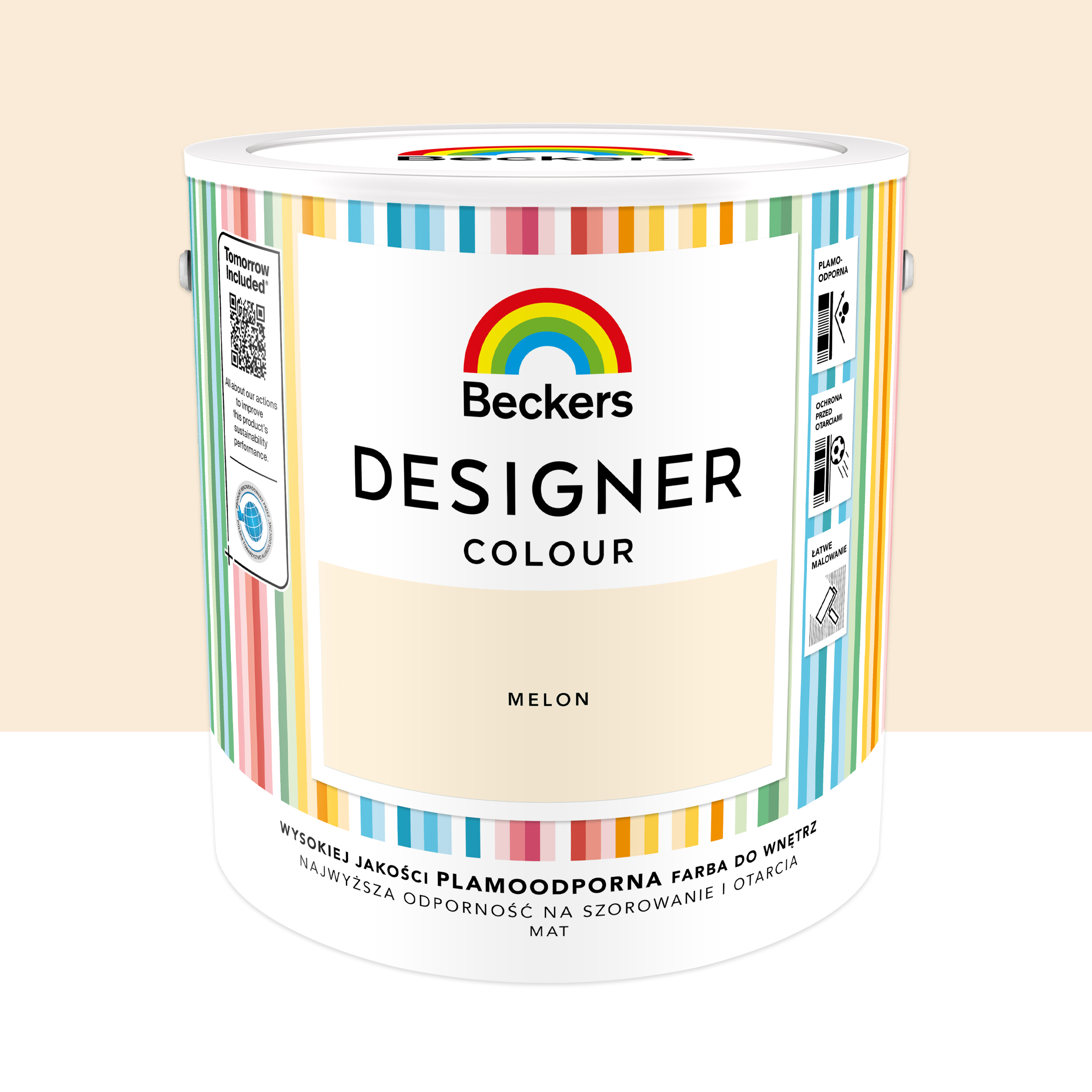 Farba wewnętrzna Beckers Designer Colour Melon 2.5 l