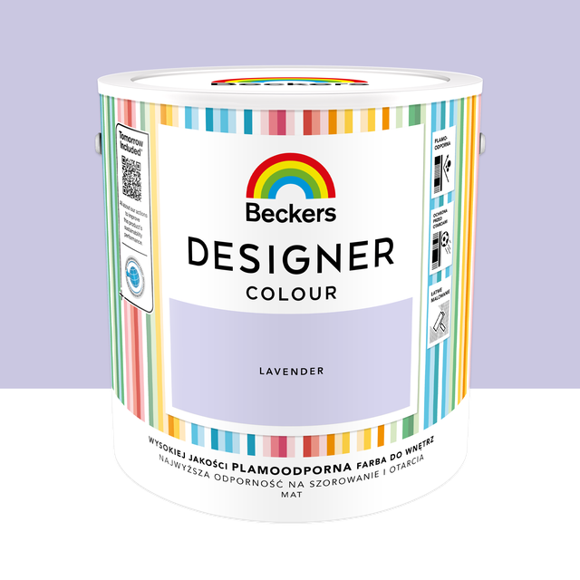 Farba wewnętrzna Beckers Designer Colour Lavender 2.5 l