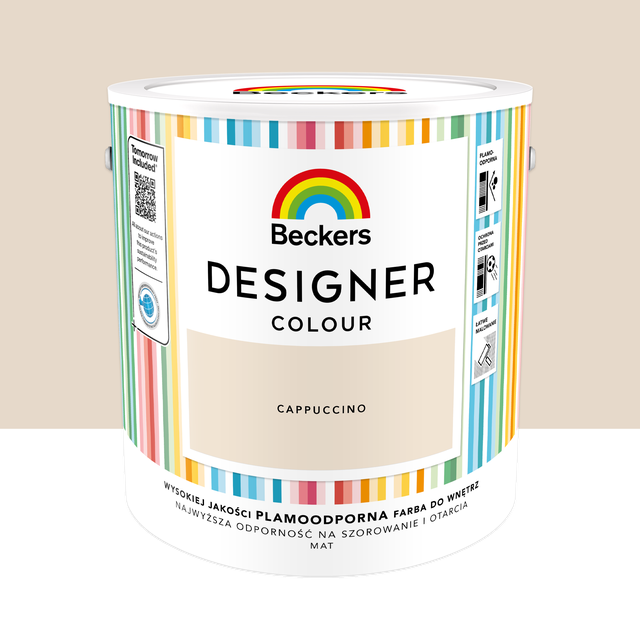 Farba wewnętrzna Beckers Designer Colour Cappucino 2.5 l