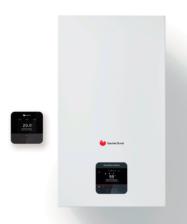 	
Caldera condensación gas natural SAUNIER DUVAL Themafast Miset 26kw Instalación básica incluida