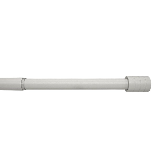Kit bastone per tenda estensibile Basic 120/210 cm in ferro verniciato bianco ø 20 mm