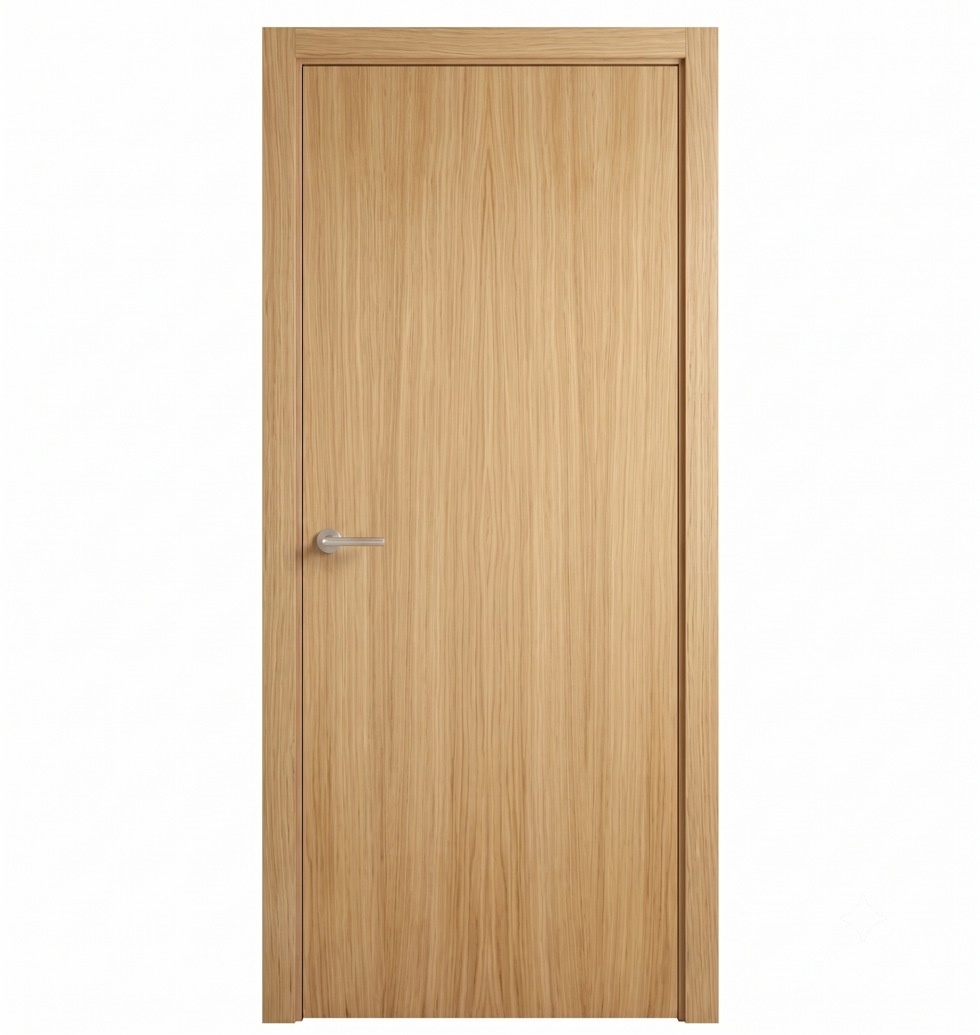 PUERTA INTERIOR EN BLOCK ACABADO COLOR ROBLE LISA 92,5 CM. DERECHA - 2