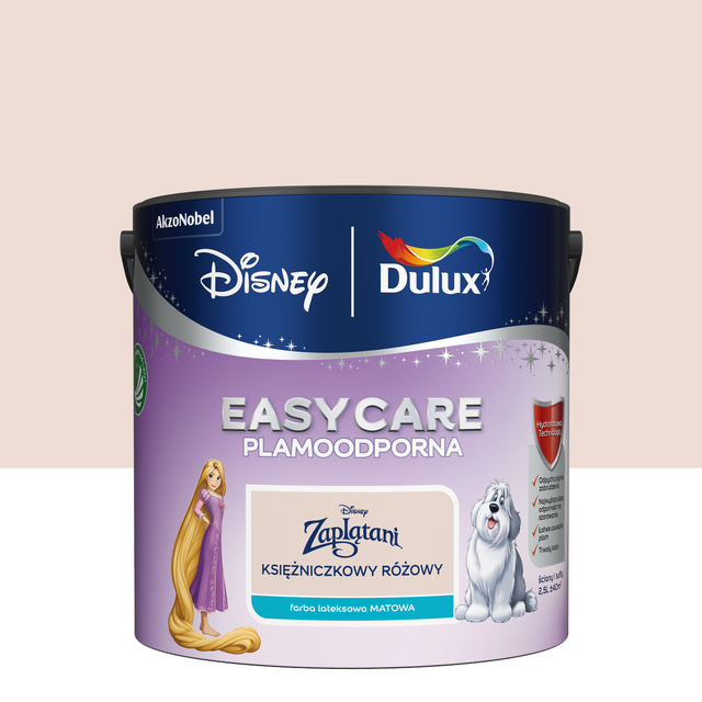 Farba wewnętrzna Dulux EasyCare Disney Księżniczkowy różowy 2.5 l