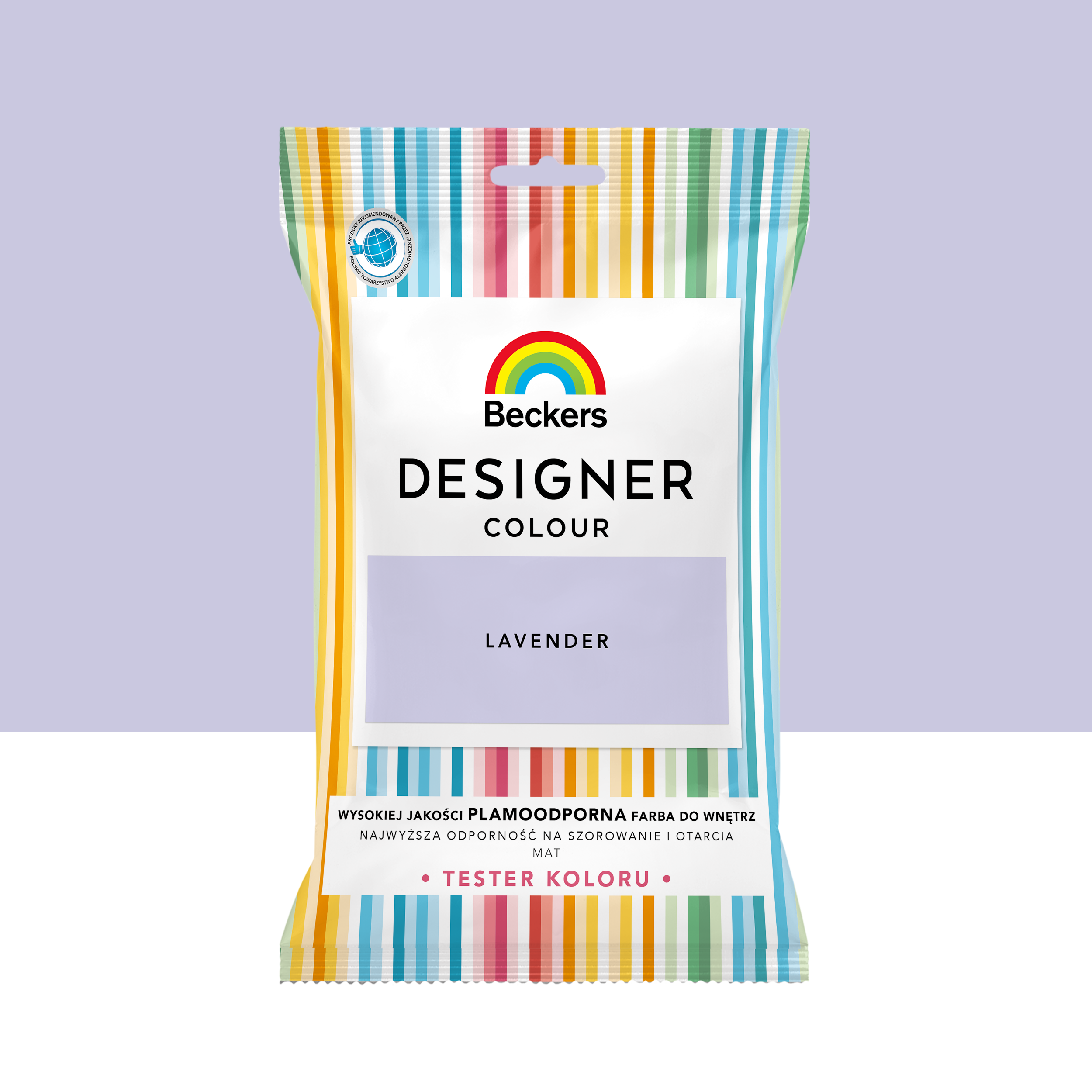 Tester farby Beckers Designer Colour Lavender 50 ml