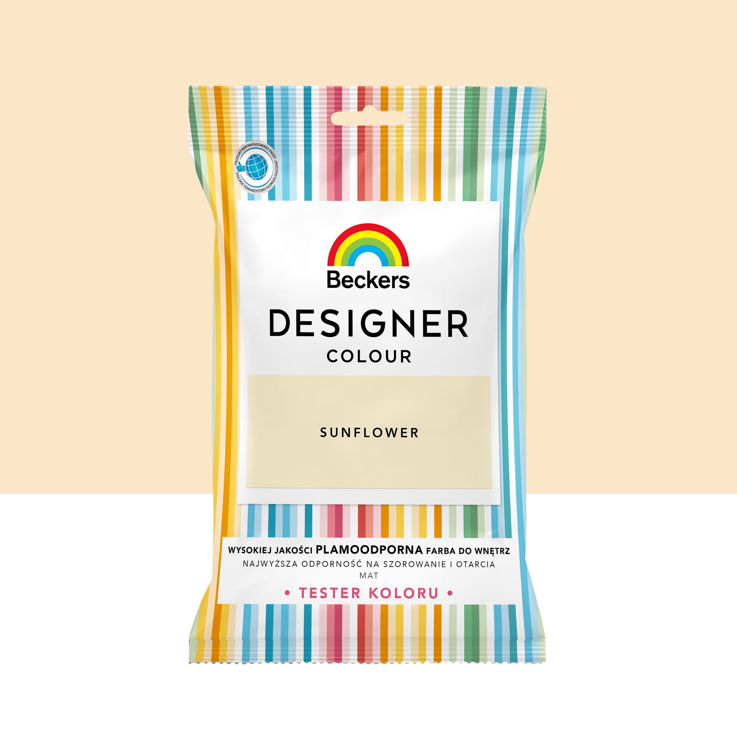 Tester farby Beckers Designer Colour Sunflower 50 ml