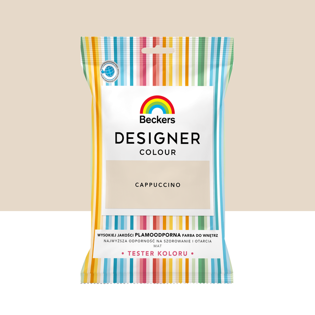 Tester farby Beckers Designer Colour Cappucino 50 ml