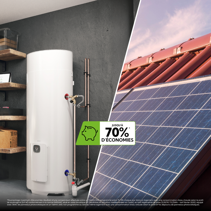 chauffe-eau thermodynamique panneau solaire