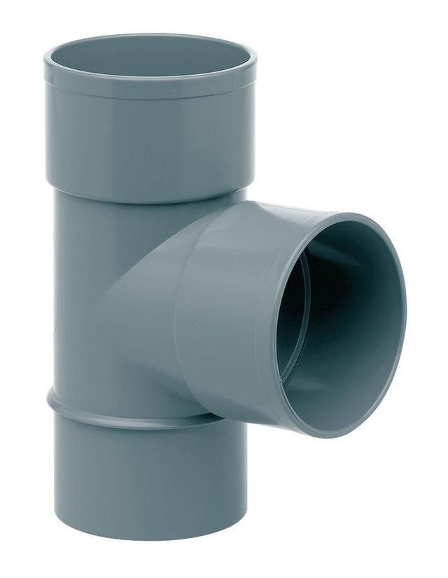 DERIVACIÓN 87º 125MM PVC MACHO-HEMBRA