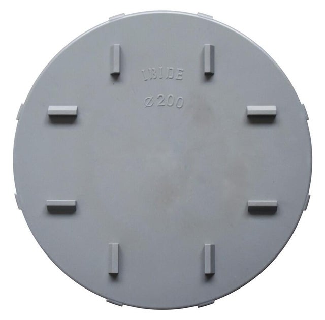 TAPÓN REGISTRO 200MM PVC