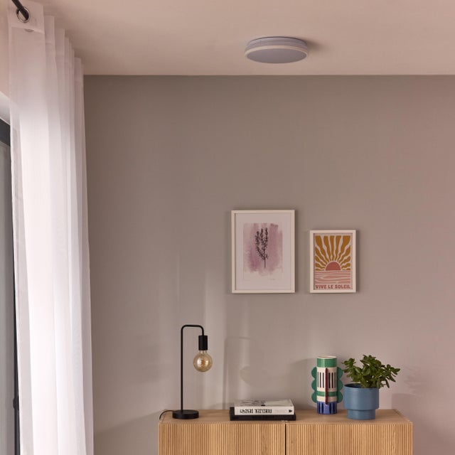 Plafon Bethanie LED 1400 lm 6.1W barwa neutralna 28 cm biały Inspire