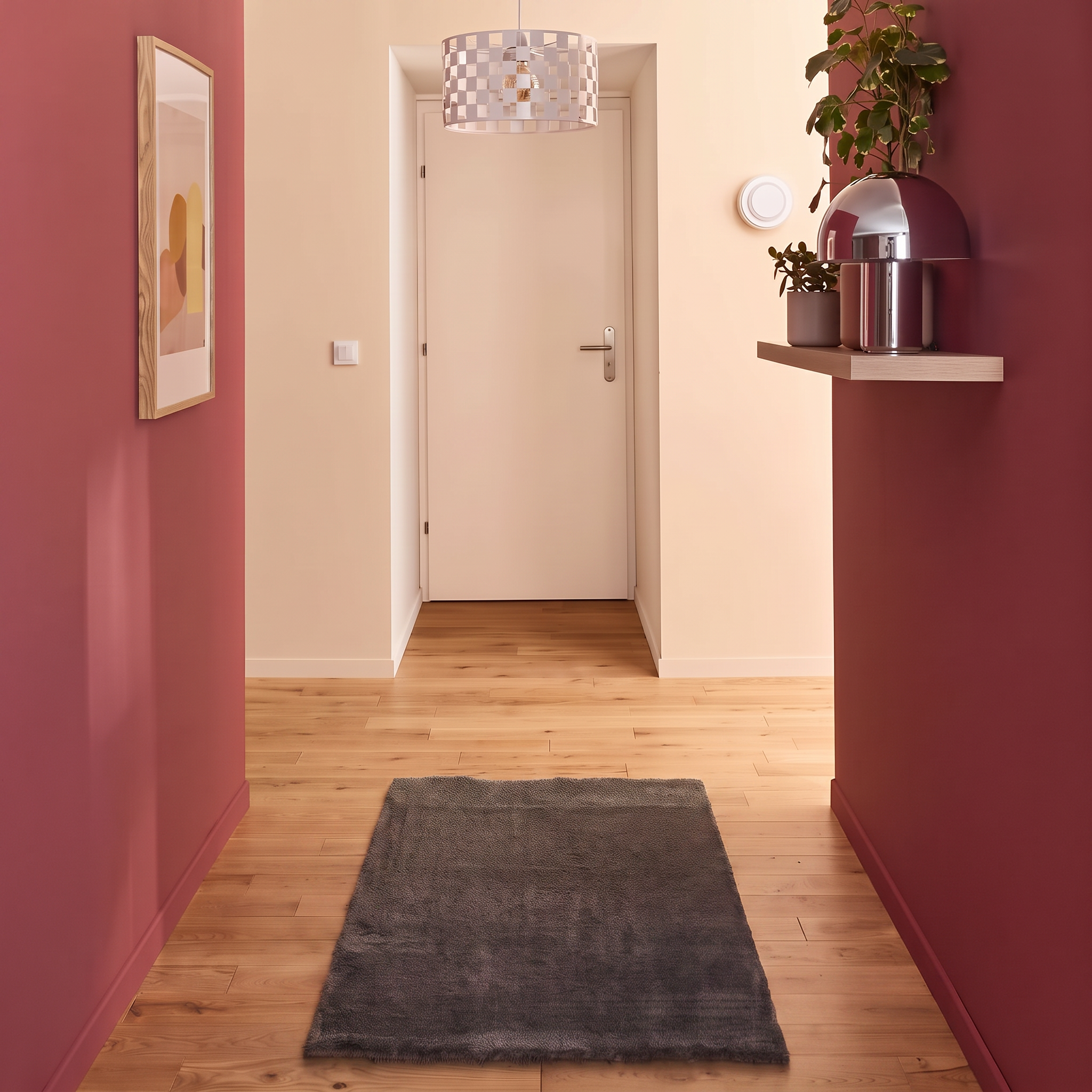 Dywan shaggy Enzol Moon szary 80 x 150 cm Inspire - 3