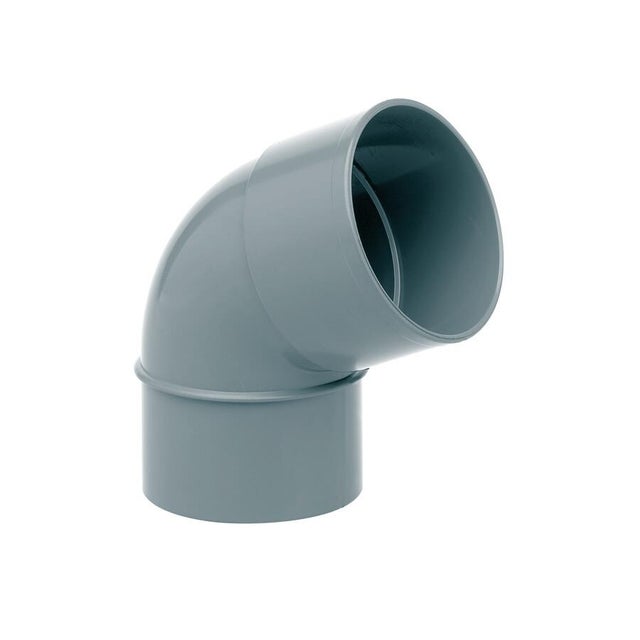 CODO 67º 90MM PVC MACHO-HEMBRA.