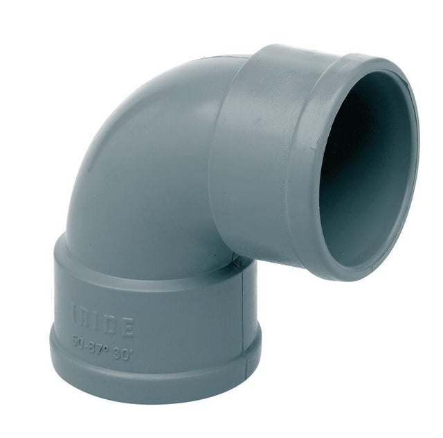 CODO 87º 32MM PVC HEMBRA-HEMBRA