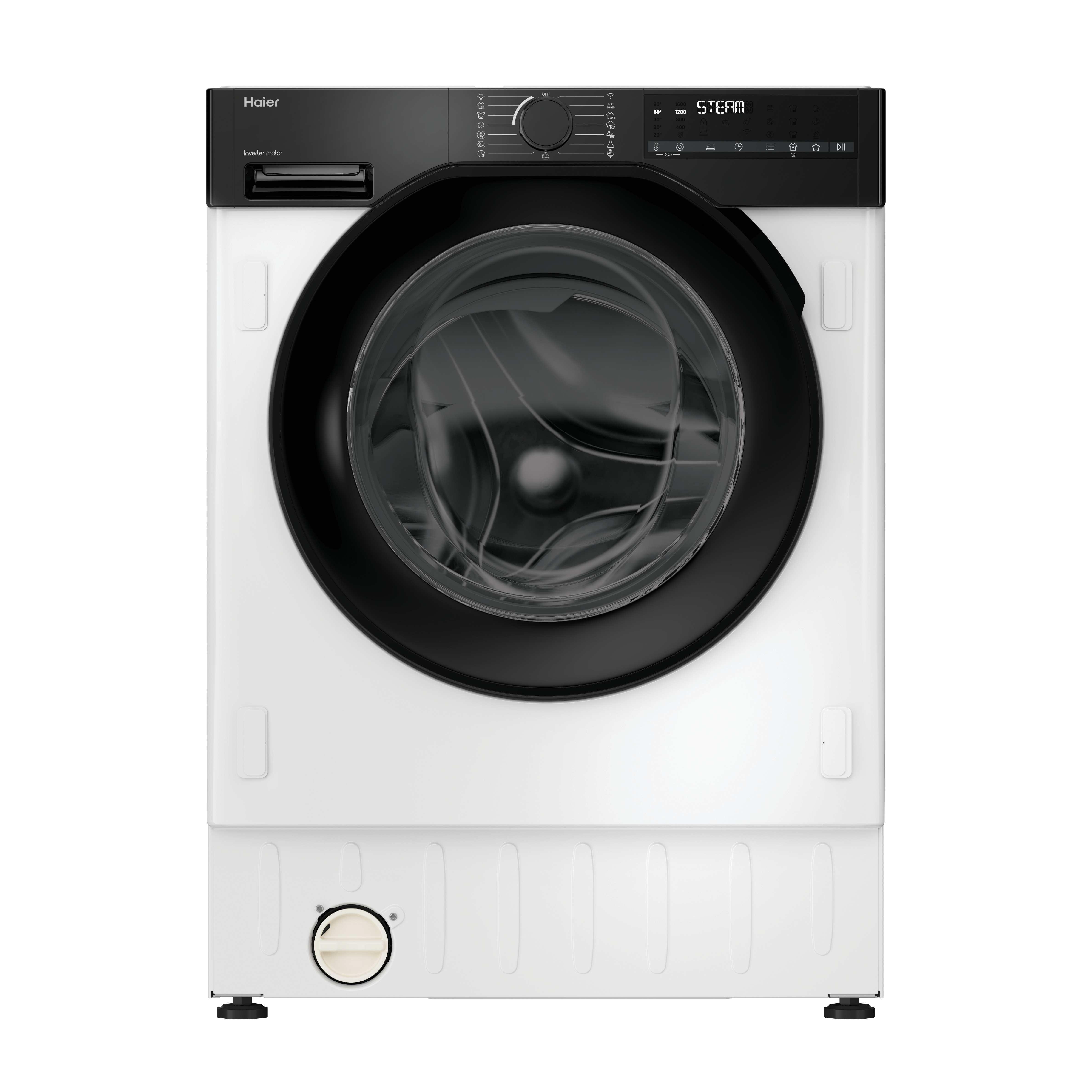 Haier Lavadora Bha6s69m6db9j-S Carga Frontal 9 Kg 1600 Rpm 16 Programas Clase A Blanco , Leroy Merlin