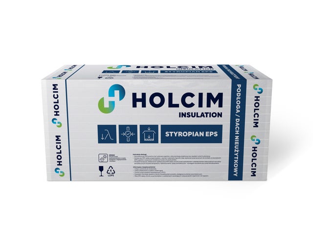 Styropian Holcim 37 10 cm EPS100 0.037 W/(mK) 3 m2