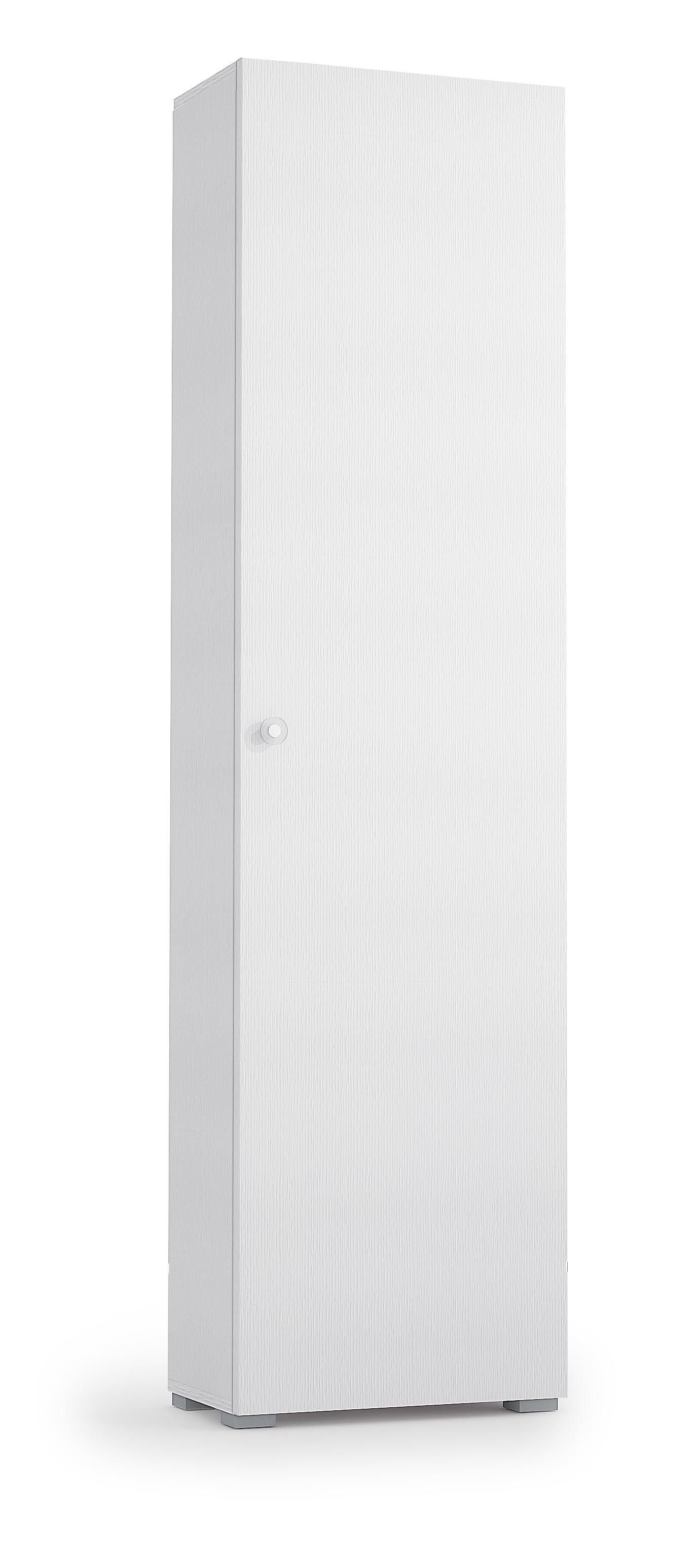 Mobile Multiuso L 50 x H 182 x P 30 cm bianco - 6