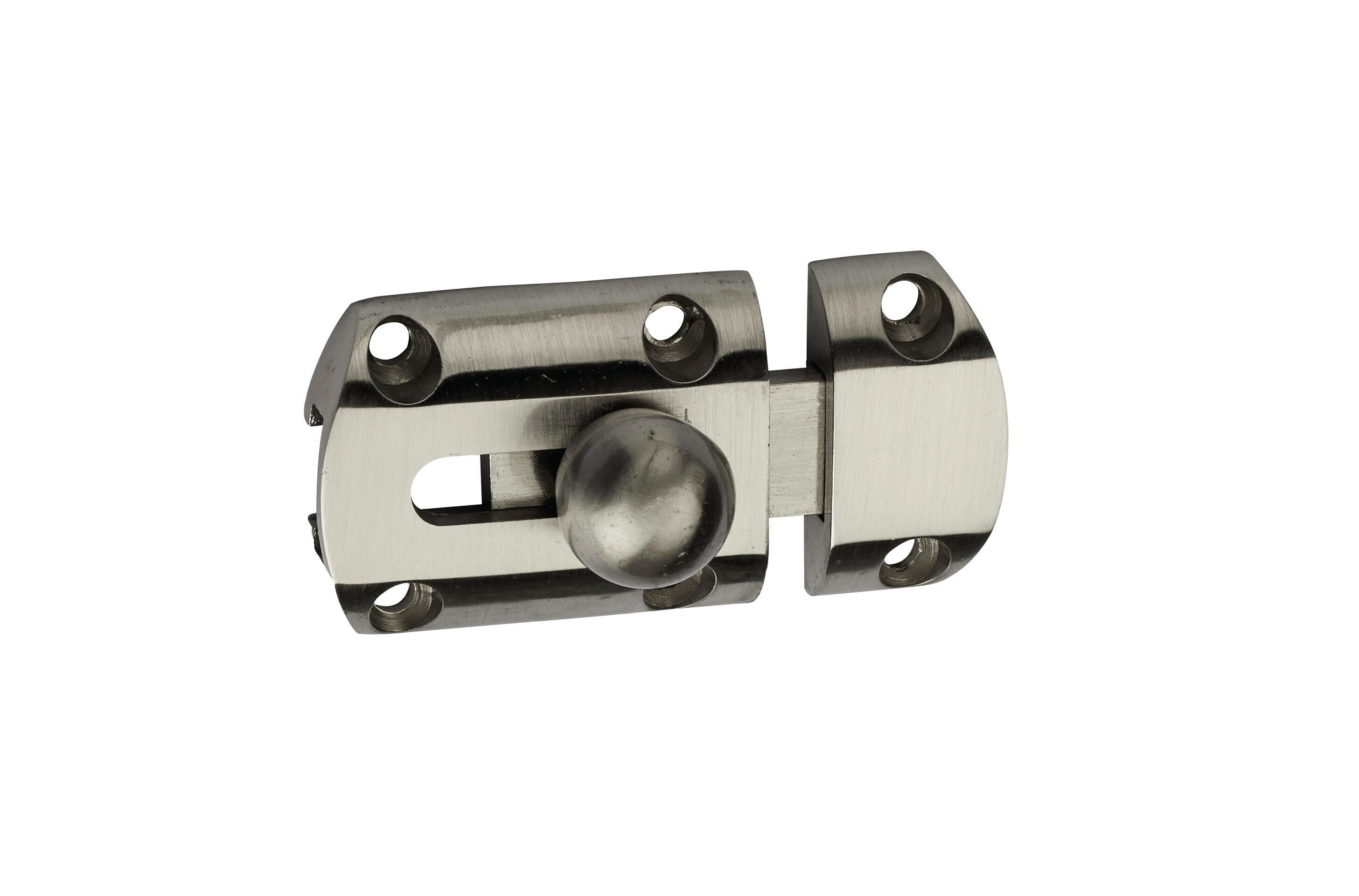 Targette pêne plat nickel satin - THIRARD - 2