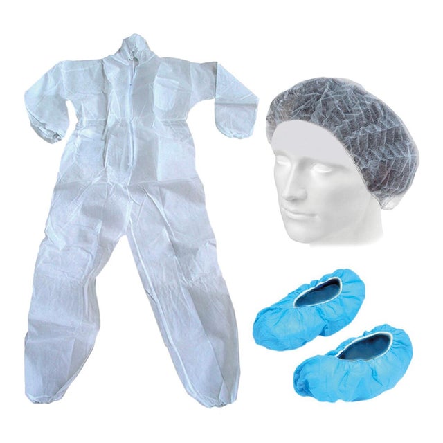 Tuta di protezione da lavoro DEXTER bianco tg xl