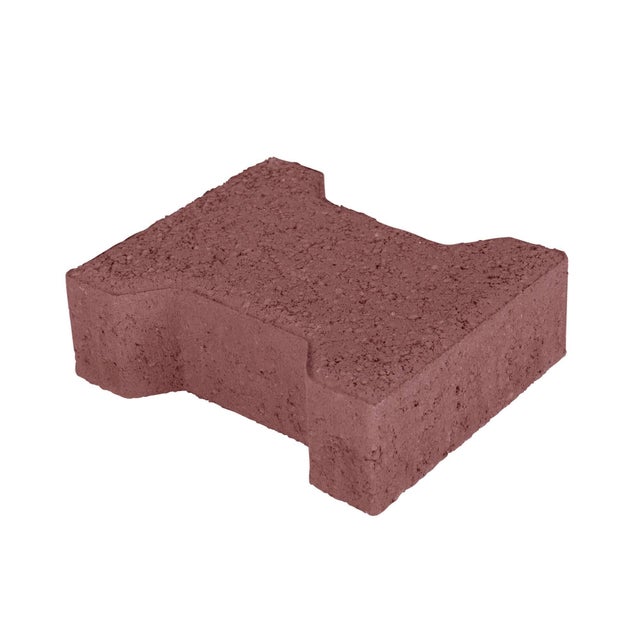 PAVE I ROUGE 19,8X16,5X4,5 CM LA PIECE