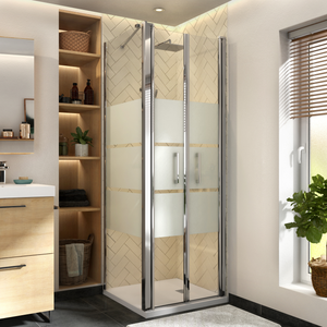 Porte de douche  sérigraphié 70 cm, Remix