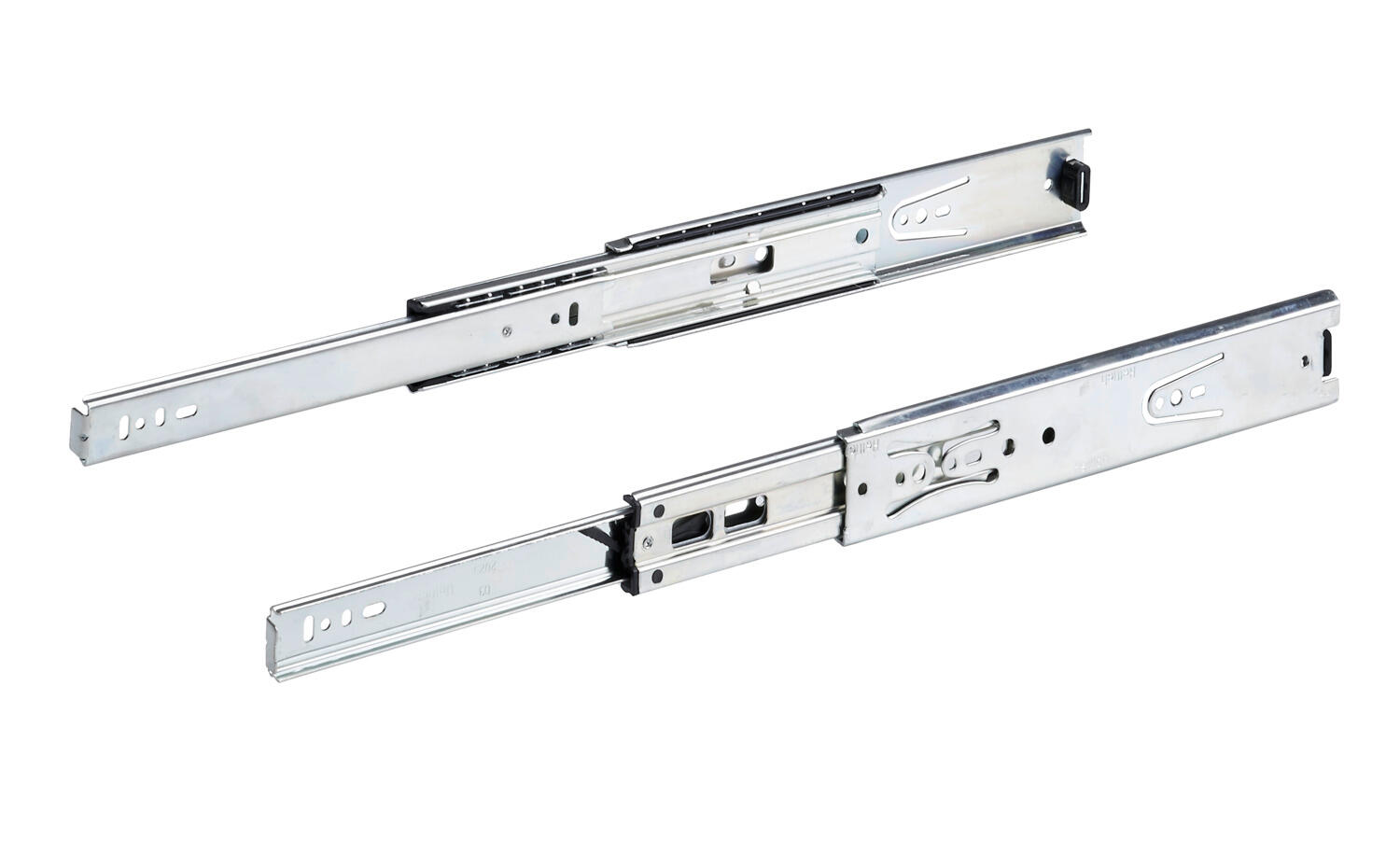 2 Guias para gaveta com fixação lateral - 2