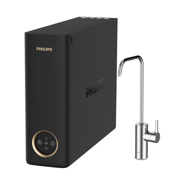 Equipo de ósmosis PHILIPS AUT8990/10 6 etapas ultra-compacta 2,50 l/min con remineralizador con grifo 