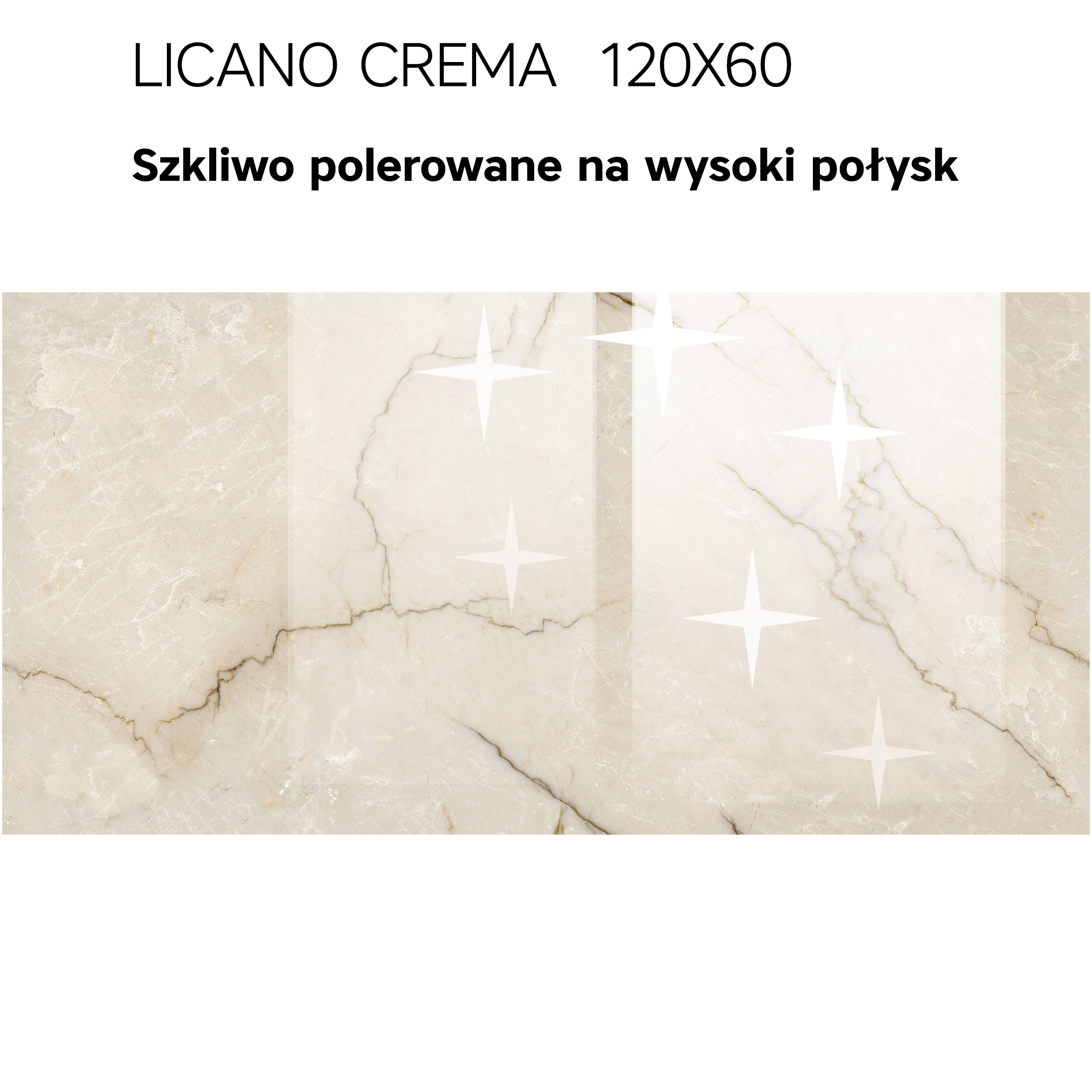 Gres szkliwiony Licano Crema Poler 60x120 Vinderen - 7