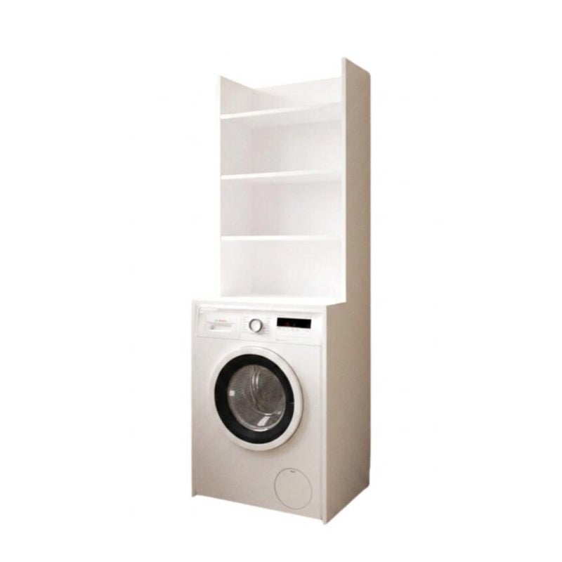 Leroy Merlin Mobile coprilavatrice Laundry 322 in truciolare B.CO P 58 x L 65 x H 195 cm