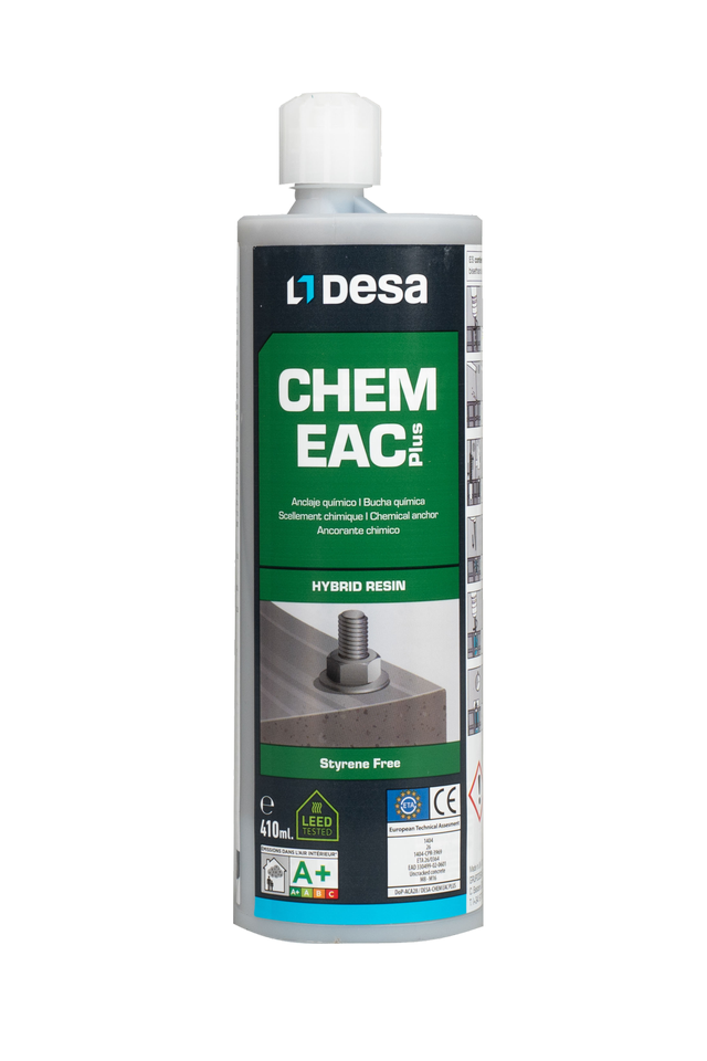 ANCLAJE QUIMICO EPOXI CHEM EAC PLUS 410ML DESA