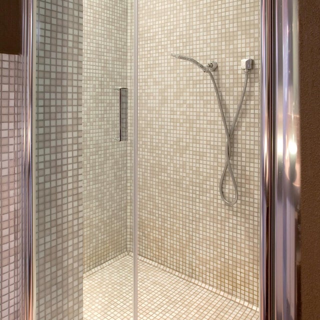 Piastrella Mosaico in vetro Neve bianco satinato L 32.7 x L 32.7cm x Sp. 4 mm, 20 pezzi