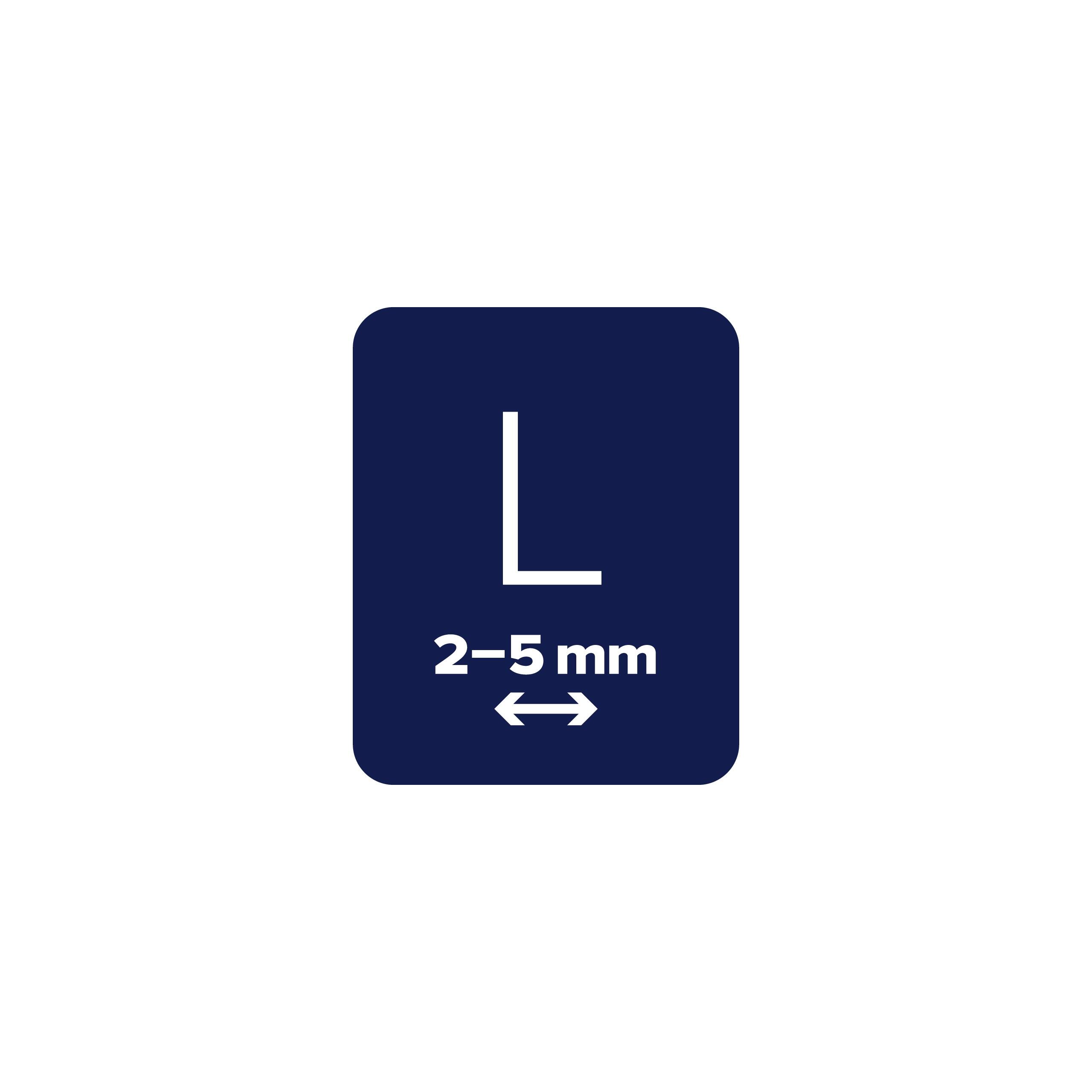 Fita de calafetagem 6M PVC BRANCO TESA P-PROFILE - 6