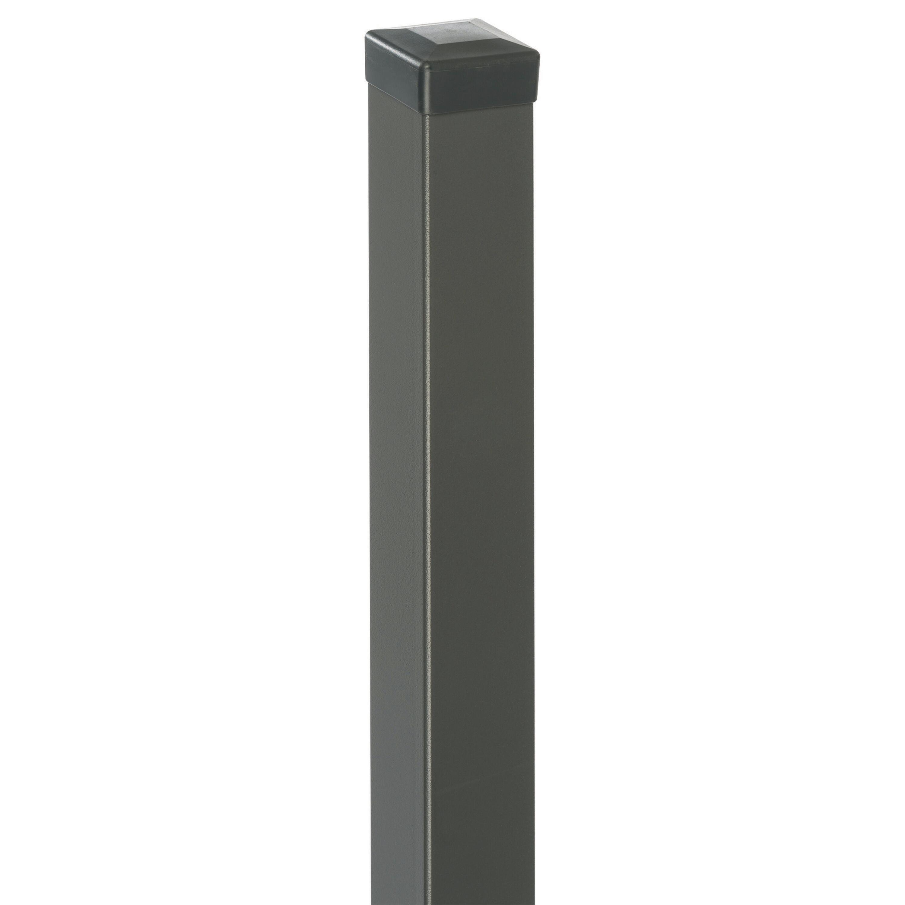 Słupek uniwersalny antracyt, 200 cm/ 70x70 mm - 2