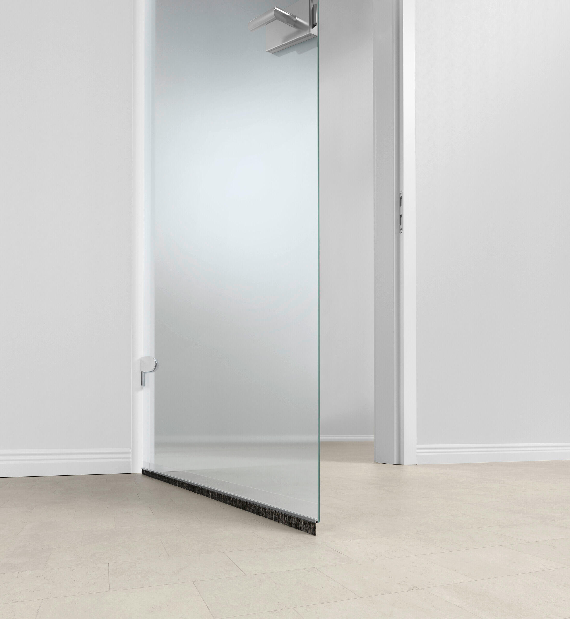Veda porta adesivo 1M PVC BRANCO TESA - 15