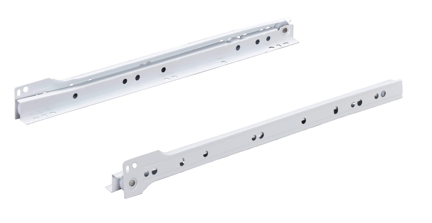 Prowadnica rolkowa 250 mm biała (2 szt.) - 3