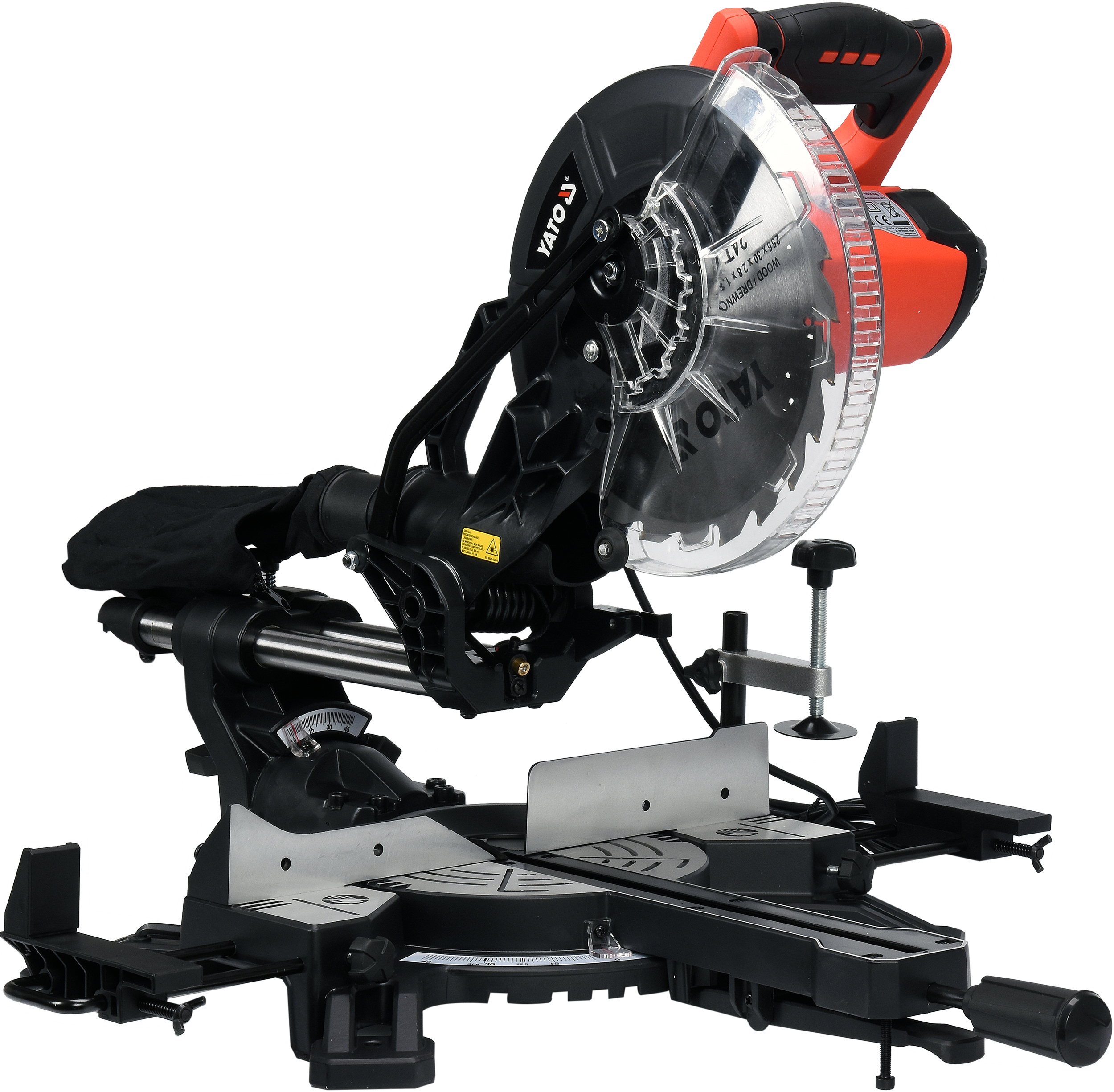 Pilarka ukosowa z posuwem 1800W 255 mm YT-82173 Yato - 2