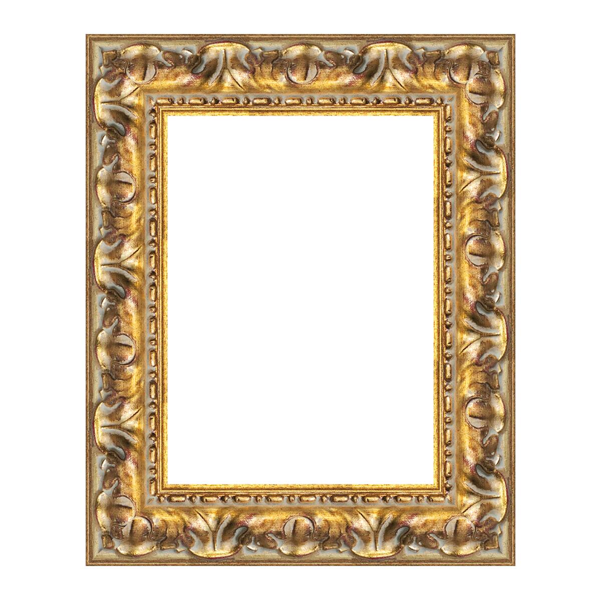 Cornice Per Foto Anker – Finitura Oro Sbiadita, Vetro Frontale, 10x25 Cm, Design Elegante Per Casa E Ufficio
