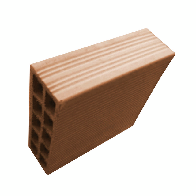 Mattone da costruzione cavo in argilla H 25 x L 25 cm