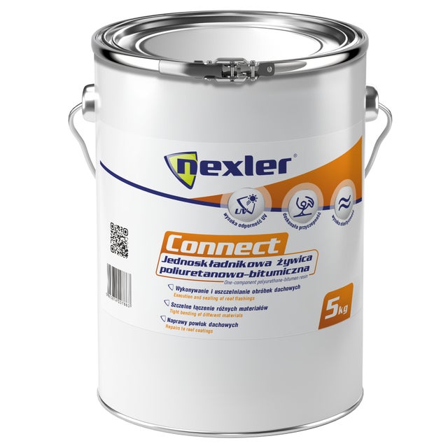 Nexler Connect 5 kg, jednoskładnikowa żywica poliuretanowo-bitumiczna