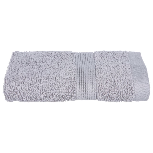 Serviette invité Gris taupe, l.30 x L.50 cm