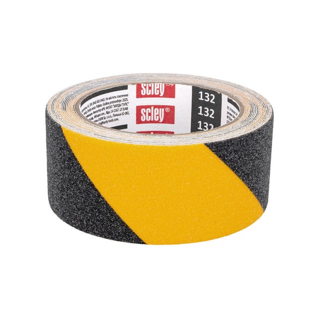 Taśma antypoślizgowa żółto-czarna 48mmx5m