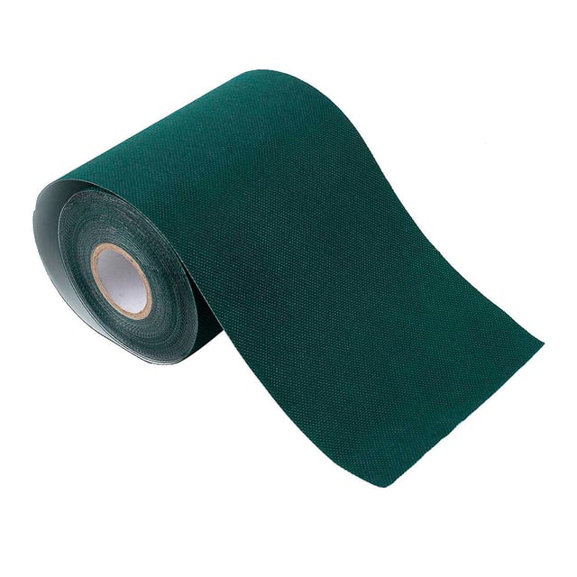 Banda di giunzione adesiva in poliestere verde l 5 m x  L 0.15 m